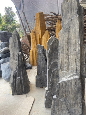 FRP Rockery False Stone Outdoor Garden And Pool Decoration Have Spot