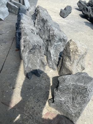 Casting Resin Art Sculpture FRP Rockery Customized Size