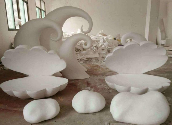 EPS Expandablepolystyrene Coral Paint Sculpture Decorated In Stores