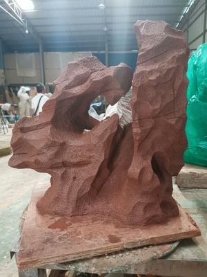 ODM Handmade Clay Sculpture Casting Rockery Fake Stone Sculpture