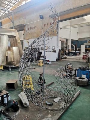 Frame Construction Of Custom Stainless Steel Sculpture High Stability