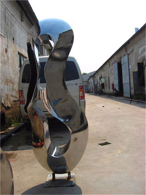 Custom Metal Garden Statues Sculptures Pieces Hotel Modern Art Sculptures