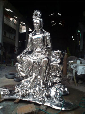 Figure Custom Cartoon Character Sculptures Stainless Steel Outdoor Religious Statues