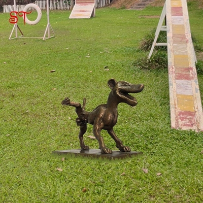 Bronze Indoor Metal Sculptures Greyhound Life Size Christmas Large Dog Home Decoration Statues