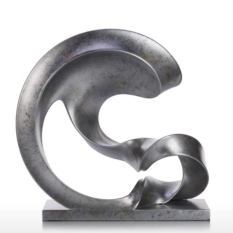 Abstract Indoor Metal Sculptures Floor Figure Creative Decorative Metal Sculptures