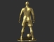 World Cup football player resin figure sculpture customized various star player design