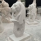 White Custom Marble Sculpture Outdoor Religious Statue