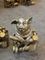 Holiday Gift Desk Copper Art Sculpture Decoration Cast Lucky Pig Brass Animal Sculptures