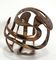 OEM Interior Copper Art Sculpture Painted Abstract Resin Sculptures