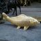 Realistic Brass Koi Garden Fish Sculptures 316 Copper Metal Outdoor Ornaments