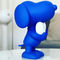 Snoopy Cartoon Character Sculptures Surface Brushed Dog Garden Statues Ornaments