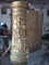 Custom Large Metal Flower Pot Cast Copper Column Still European Style