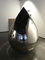 Custom Metal Outdoor Abstract Sculpture Stainless Steel Mirror Water Drop Sculpture